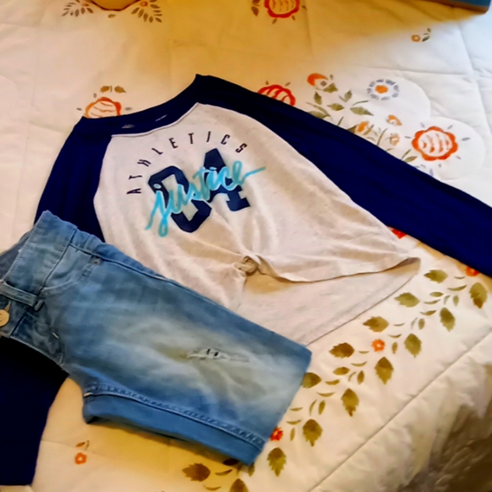 Justice 2 piece outfit